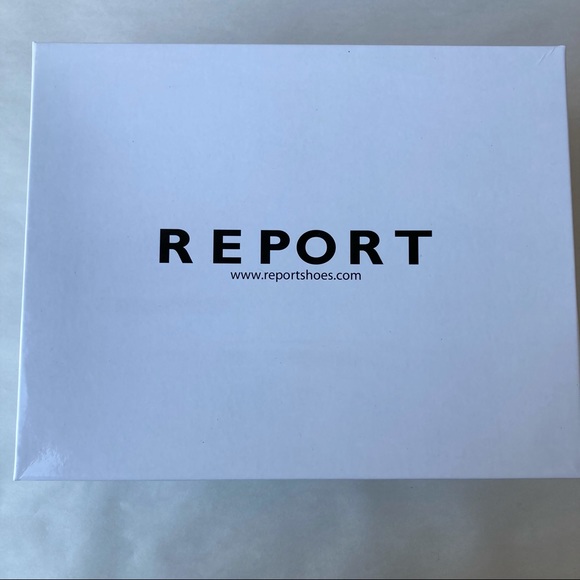 NWB Report Snakeskin Print Temperance Block Heel Mule Bootie Shoe Metal Tip Toe - Picture 3 of 14